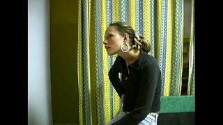 Хлопец трахнул сяброўку ў дупу