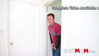 Ten Nai - Peituda Ruivo Milf Probar-Se co Seu Paso-fillo