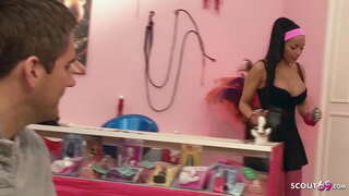 Big Amilotxak eta Polita Ipurdian Latina Teen engainatu Zakarra Arraio Lan