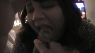 BBW Betty Licking eta xurgatzen nire cum