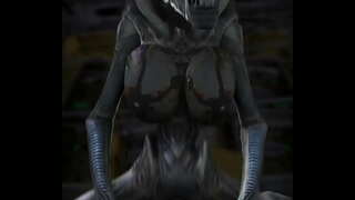 Алиенс против человека