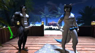 La Miezul Nopții Ședința 2 ( Cu Blană / Yiff )