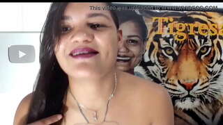 Esther tigressa maleït amb: tambor equipat amb