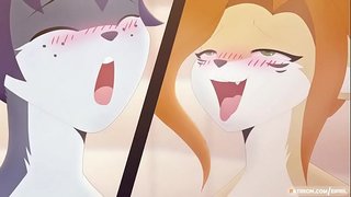 Eipril sexo peludo en el cuarto de baño