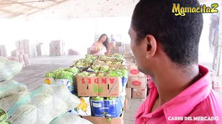 MAMACITAZ - சந்தையில் இருந்து நேராக செக்ஸ்! இப்போது பார்க்க ஒரு Hootest கொலம்பிய கண்ணே - Yamile துரன்