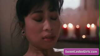 Oglejte si busty asian lesbo kako zapeljati svoj odjemalski po čutna masaža